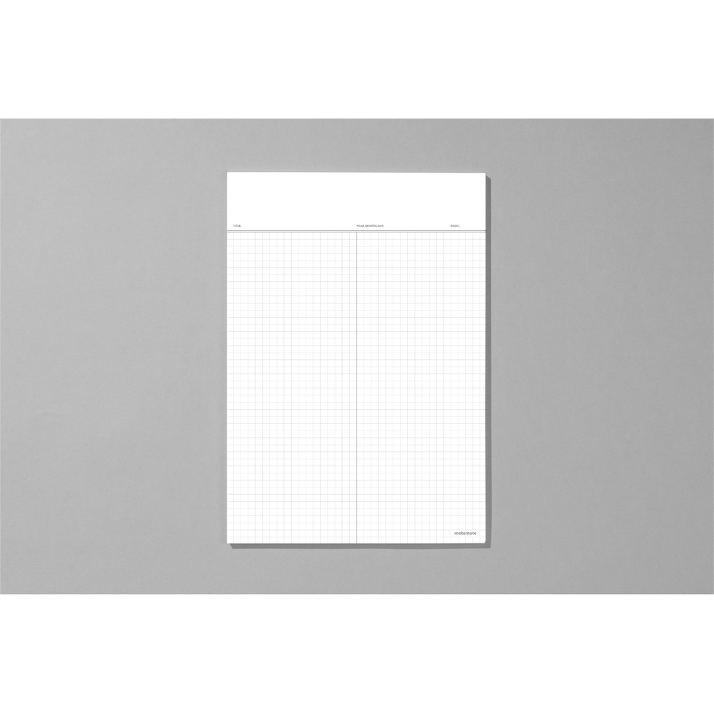 Note Paper Hexagon - City Gray – Bild 3